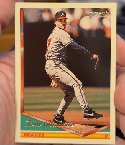 1994 Topps #475 Tom Glavine — front