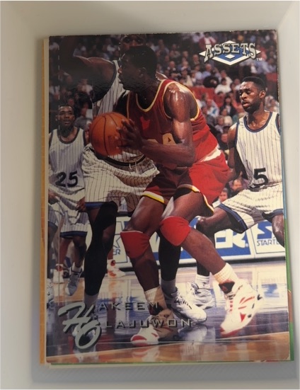 1994-95 Classic Assets #2 Hakeem Olajuwon — front