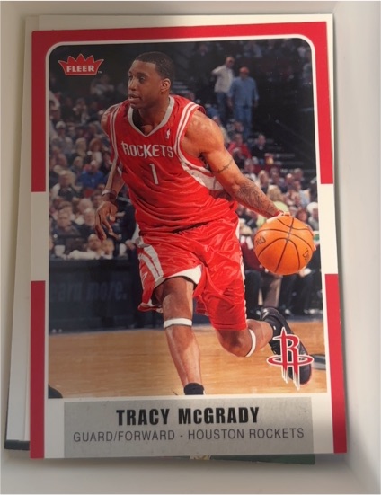 2007-08 Fleer #168 Tracy McGrady — front