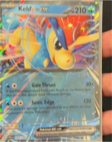 2014 Pokémon #030 Keldeo GX — front