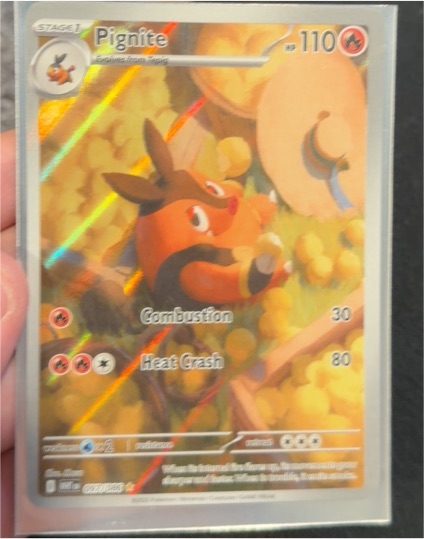 2025 Pokémon SV: White Flare #097 Pignite — front