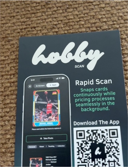 Hobby Lobby Rapid Scan Card — front