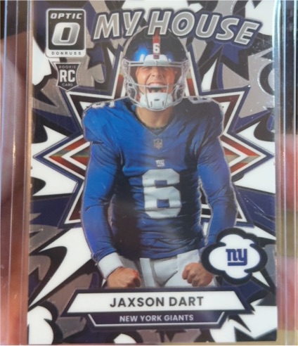 2025 Donruss Optic #2 Jaxson Dart My House — front