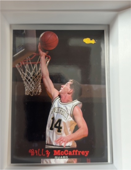 1994 Classic Draft #16 Billy McCaffrey Vanderbilt Commodores — front