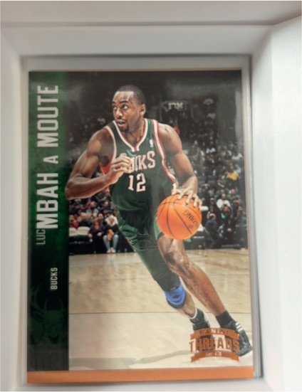 2012-13 Panini Threads #86 Luc Mbah a Moute — front