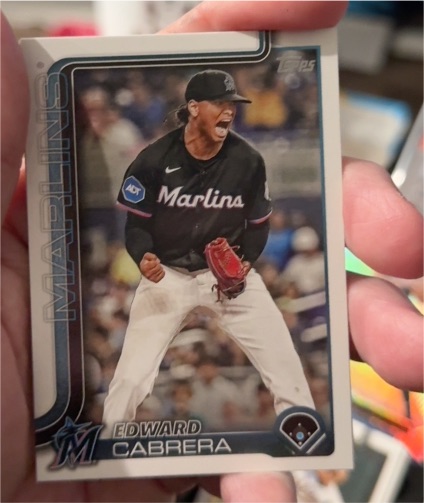 2025 Topps Series 2 #371 Edward Cabrera — front