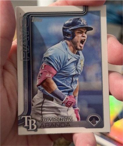 2025 Topps Series 2 #678 Jonathan Aranda — front