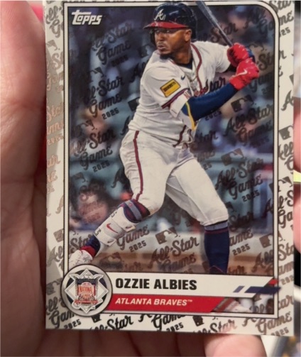 2025 Topps All-Star Game #44 Ozzie Albies — front
