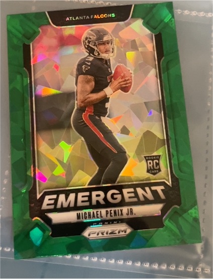 2024 Panini Prizm Emergent #20 Michael Penix Jr. — front