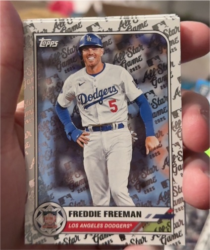 2025 Topps All-Star Game #25 Freddie Freeman — front