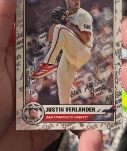 2025 Topps All-Star Game #66 Justin Verlander — front