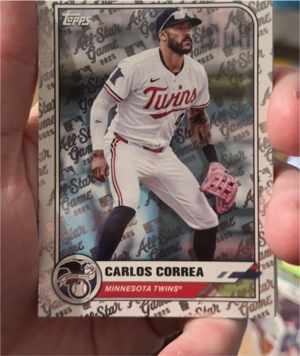 2025 Topps All-Star Game #101 Carlos Correa — front