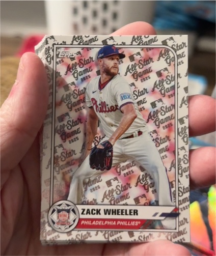 2025 Topps All Star Game #81 Zack Wheeler — front