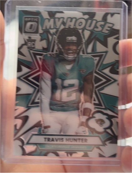 2025 Panini Donruss Optic #3 Travis Hunter My House — front