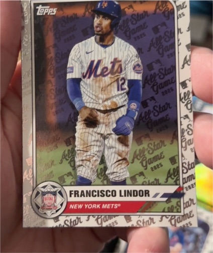 2025 Topps All-Star Game #36 Francisco Lindor — front
