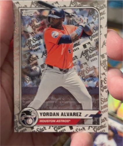 2025 Topps All-Star Game #7 Yordan Alvarez — front