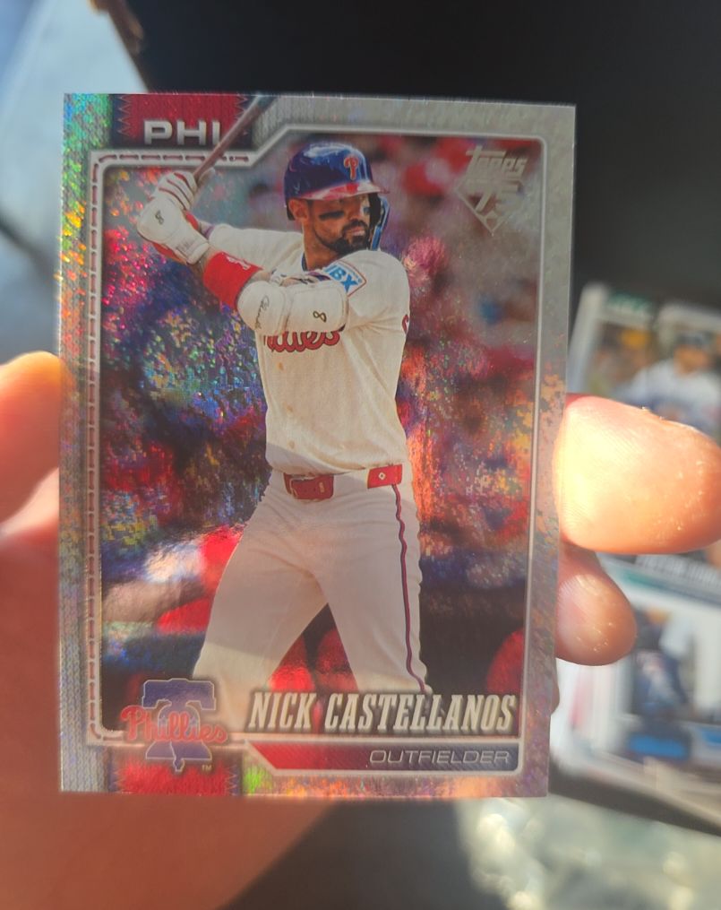 2026 Topps Series 1 #17 Nick Castellanos — front
