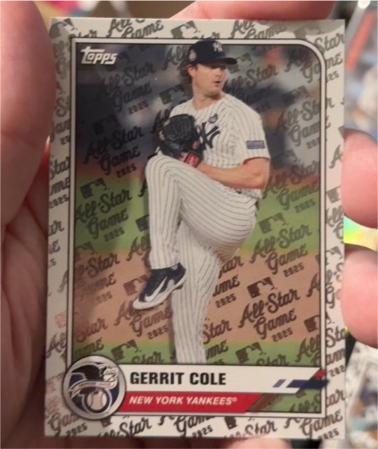 2025 Topps All-Star Game #11 Gerrit Cole — front