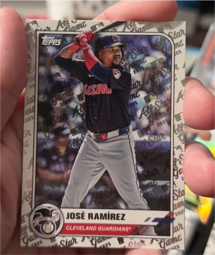 2025 Topps All-Star Game #71 José Ramírez — front