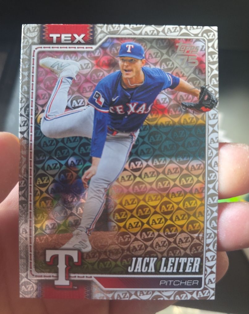 2026 Topps Series 1 #208 Jack Leiter — front