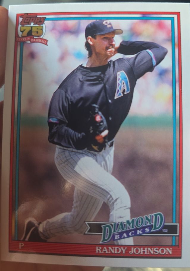 2026 Topps Series 1 #T91-67 Randy Johnson — front