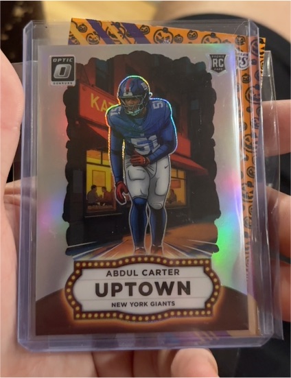 2025 Panini Donruss Optic Uptown #1 Abdul Carter Rookie — front