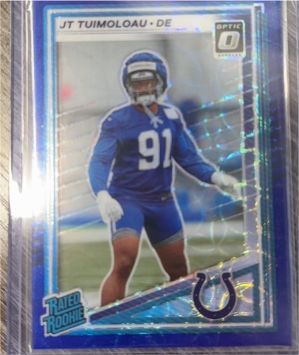 2025 Donruss Optic #398 JT Tuimoloau — front