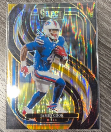 2024 Panini Select Premier Level #167 James Cook — front