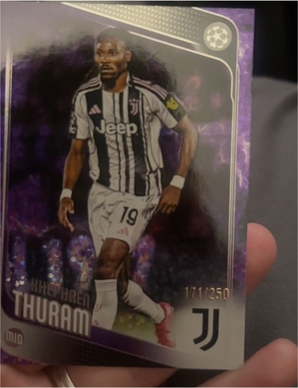 2025-26 Topps UEFA Club Competitions #71 Khephren Thuram — front