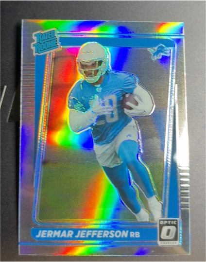 2021 Donruss Optic #296 Jermar Jefferson — front