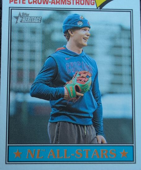 2026 Topps Heritage #261 Pete Crow-Armstrong NL All-Stars — front