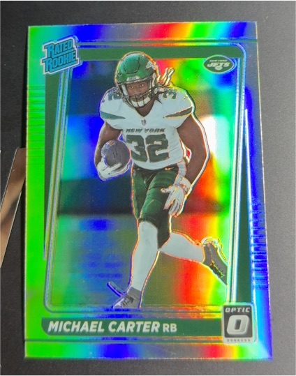 2021 Donruss Optic Rated Rookie Preview #P-268 Michael Carter — front