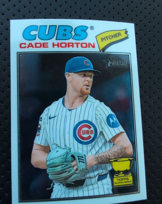 2026 Topps Heritage #396 Cade Horton — front