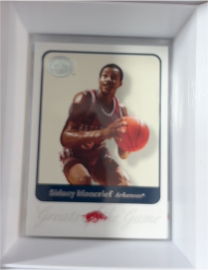 2001 Fleer Greats of the Game #70 Sidney Moncrief — front