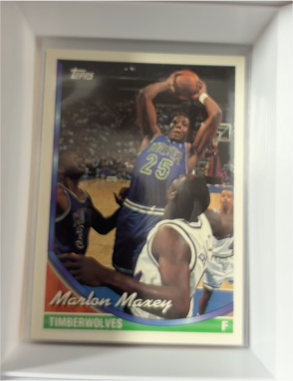 1993-94 Topps #168 Marlon Maxey — front