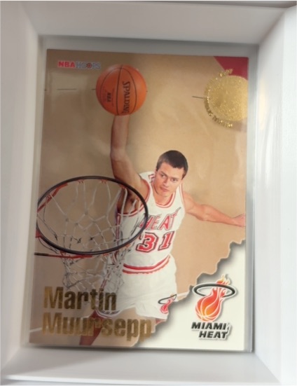1996-97 NBA Hoops #303 Martin Muursepp — front