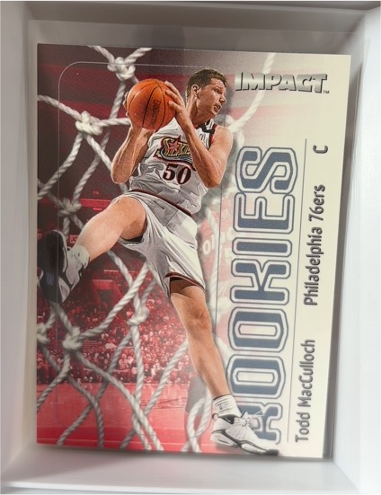 1999-00 SkyBox Impact #152 Todd MacCulloch — front