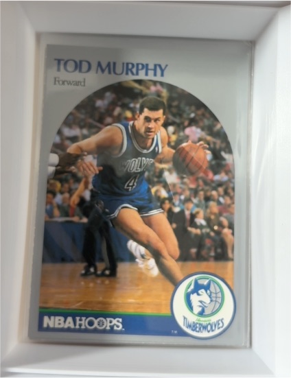 1990-91 NBA Hoops #189 Tod Murphy — front