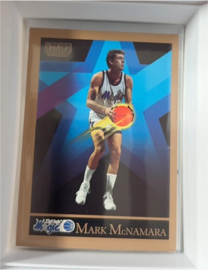 1990-91 SkyBox #402 Mark McNamara Orlando Magic — front