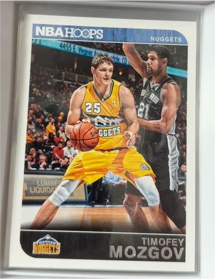 2014-15 Panini NBA Hoops #67 Timofey Mozgov — front