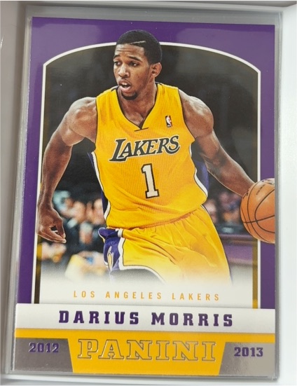 2012-13 Panini #282 Darius Morris — front