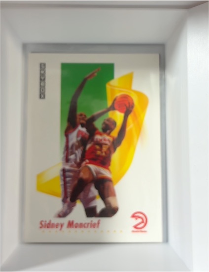 1991-92 Skybox #6 Sidney Moncrief Atlanta Hawks — front