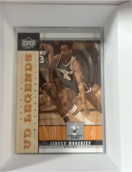 2003-04 Upper Deck Legends Throwback #54 Sidney Moncrief — front