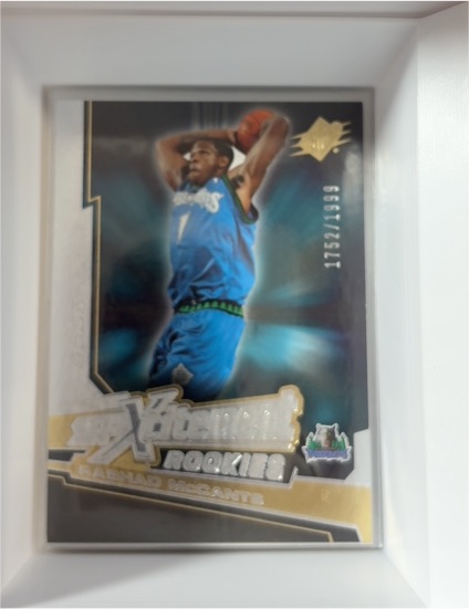 2005-06 SPx SPxcitement Rookies #XCR5 Rashad McCants — front