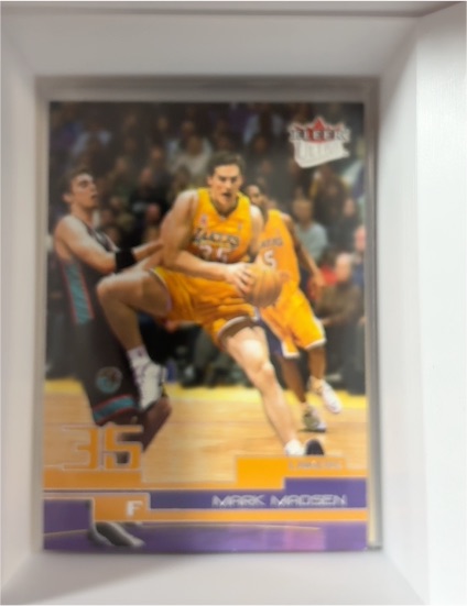2000-01 Upper Deck #85 Mark Madsen — front