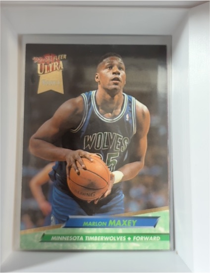 1992-93 Fleer Ultra #305 Marlon Maxey Rookie — front