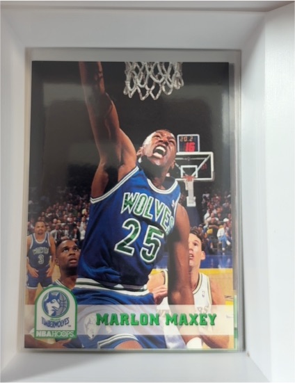 1993-94 NBA Hoops #131 Marlon Maxey — front