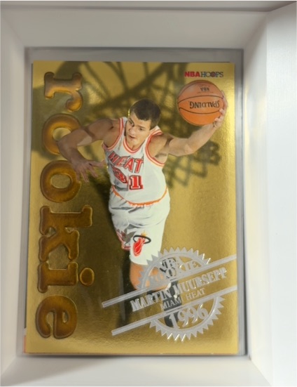 1996 NBA Hoops #20 Martin Muursepp — front