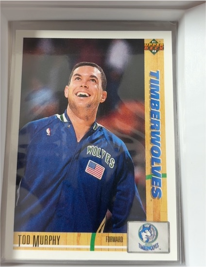 1991 Upper Deck #377 Tod Murphy Minnesota Timberwolves — front