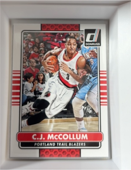 2014-15 Donruss #85 C.J. McCollum Portland Trail Blazers — front